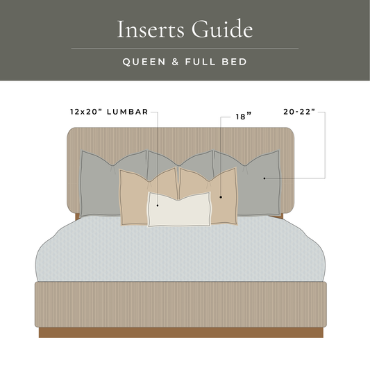 Premium Faux Down Throw Pillow Inserts