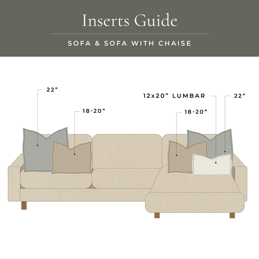 Premium Faux Down Throw Pillow Inserts