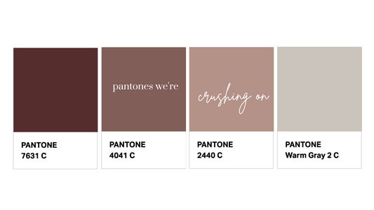 Pantones We're Crushing On