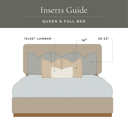 Premium Faux Down Throw Pillow Inserts
