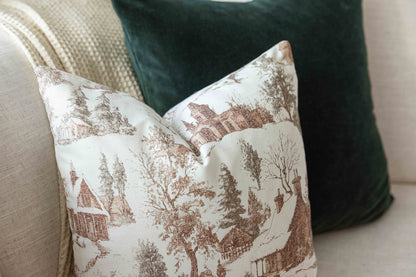 Dark Forest Velvet - 18" | 22"
