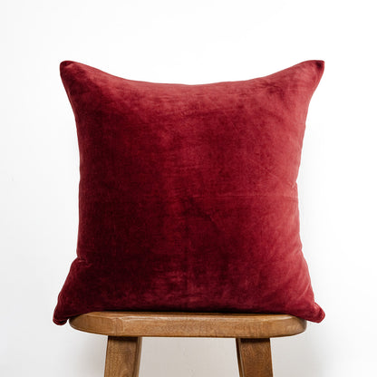 Oxblood Velvet - 18" | 22"